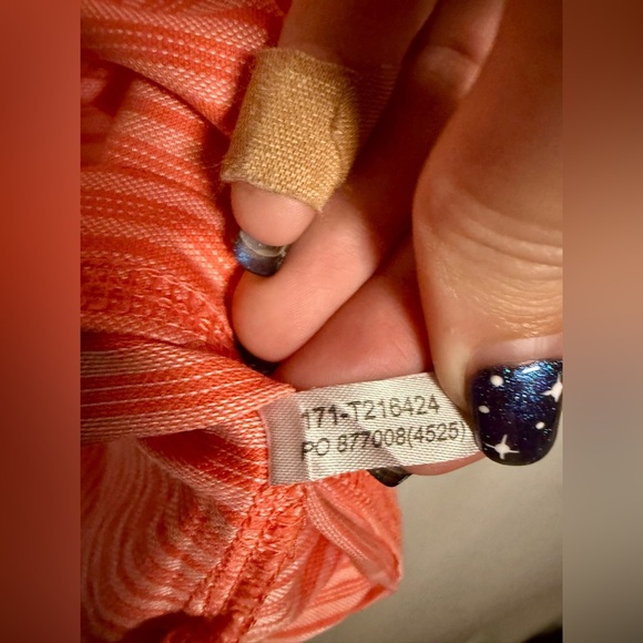 Tommy Bahama Coral Pink Striped Golf Polo Shirt 3XL - Picture 9 of 10